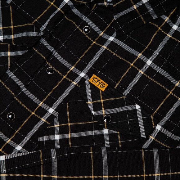 DIXXON x STICK TO YOUR GUNS Collab Limited Edition Men's Flannel Shirt - M - Picture 2 of 11